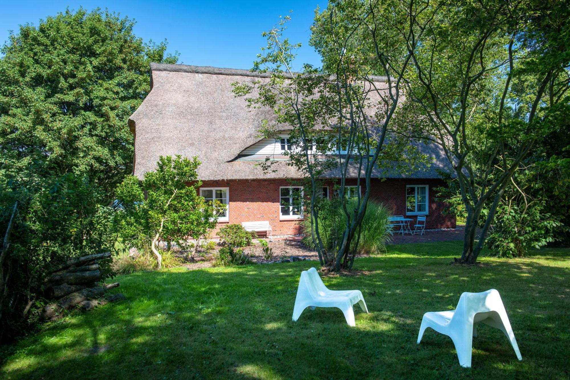 Reetdachhaus Eiderblick Villa Breiholz Екстериор снимка